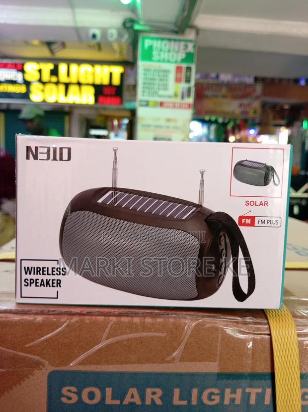 N310 Wireless Bluetooth Speaker/Portable Speaker With a Solar Charging
