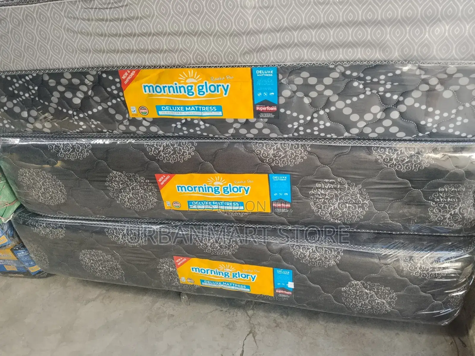 Morning Glory Smooth Sleep Foam Mattress 5x6,128 Inches