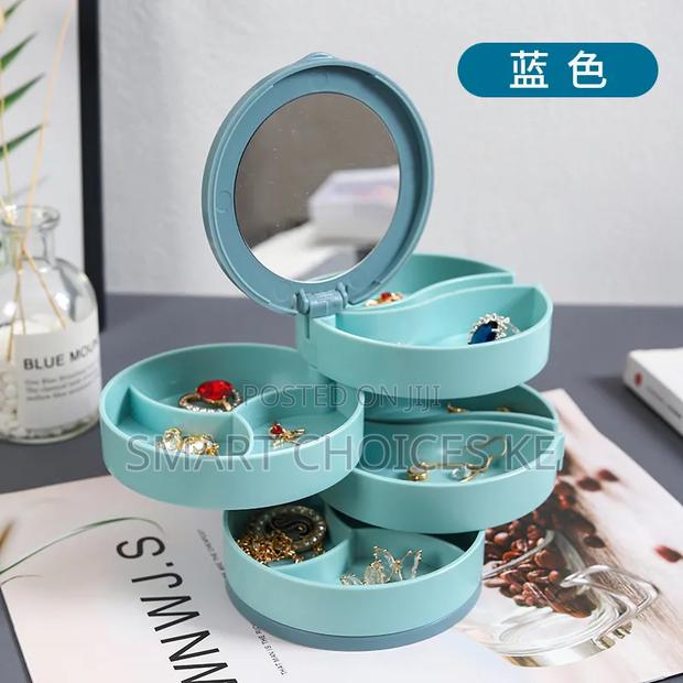 4 Layer 360 Rotating Jewellery Storage Organizer - thumbnail 2