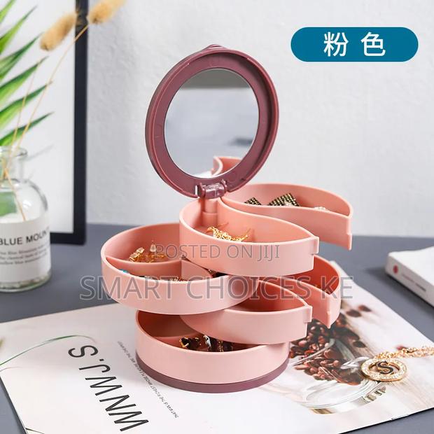 4 Layer 360 Rotating Jewellery Storage Organizer - thumbnail 3