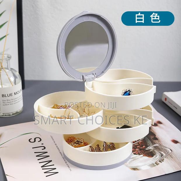 4 Layer 360 Rotating Jewellery Storage Organizer - thumbnail 4