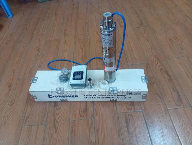 Premier Dc Solar Screw Pump Featuring a 250w Motor and 24v Power