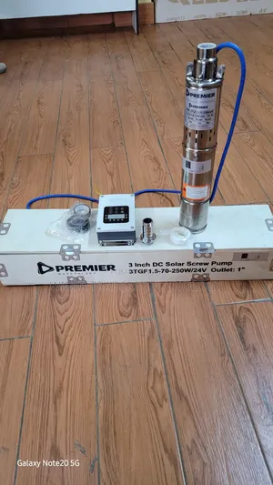 Premier 3-Inch Dc Solar Screw Pump (Model 3tgf1.5-70-250w/24v)