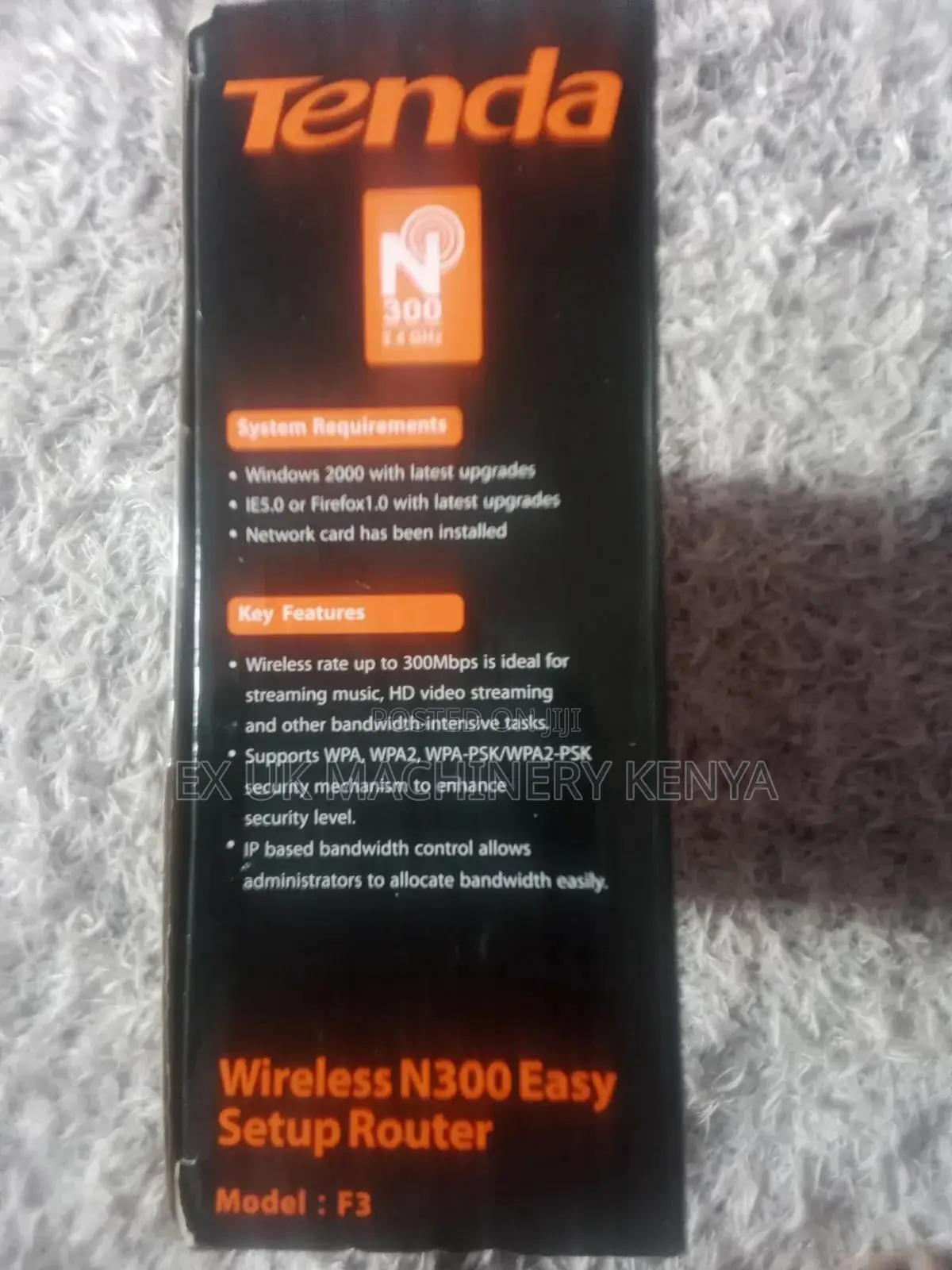 Tenda F3 Wireless Router