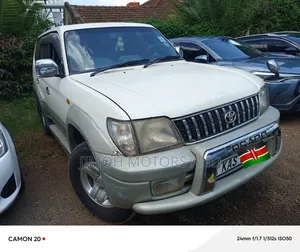Toyota Land Cruiser Prado 2001 White