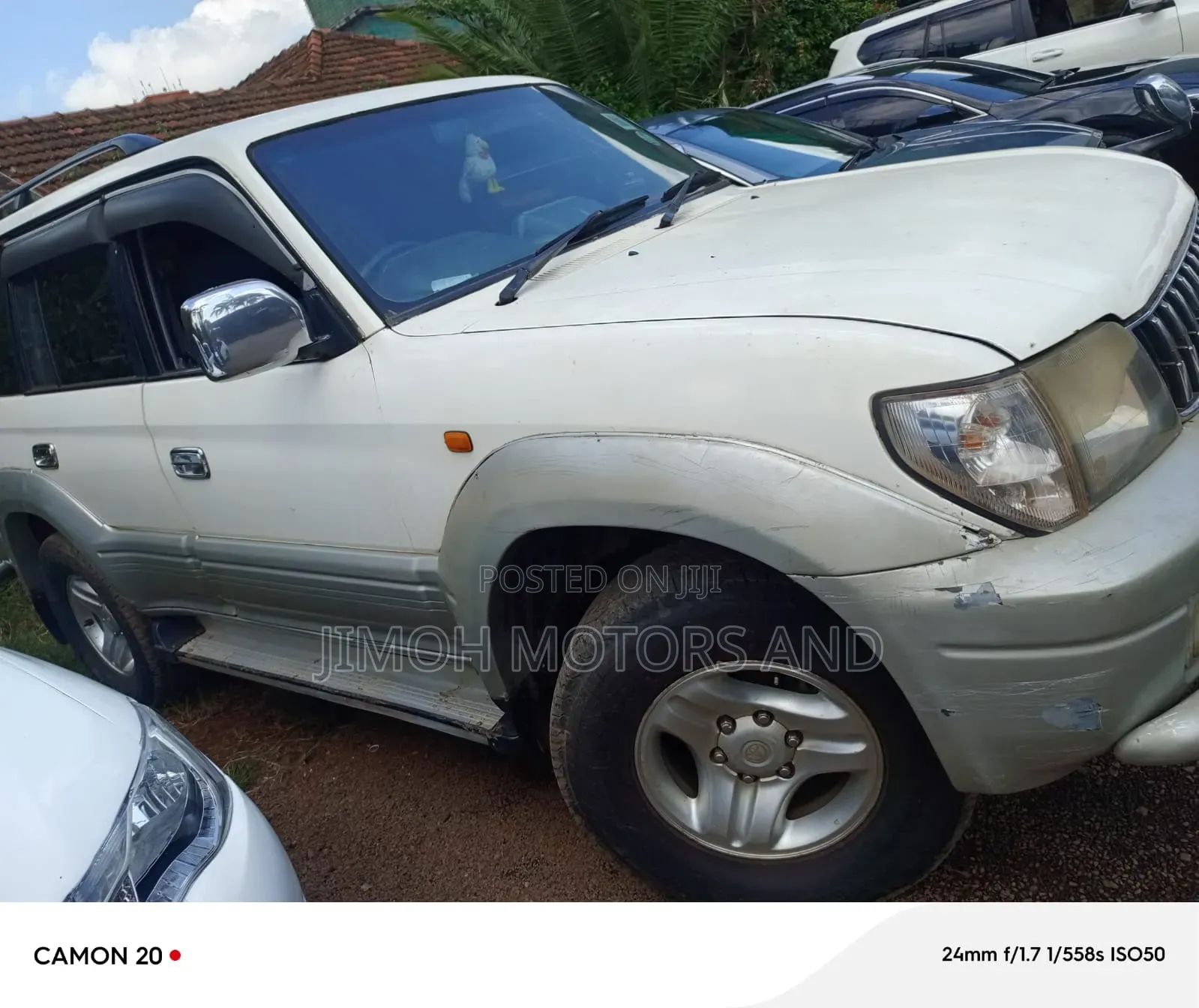 Toyota Land Cruiser Prado 2001 White