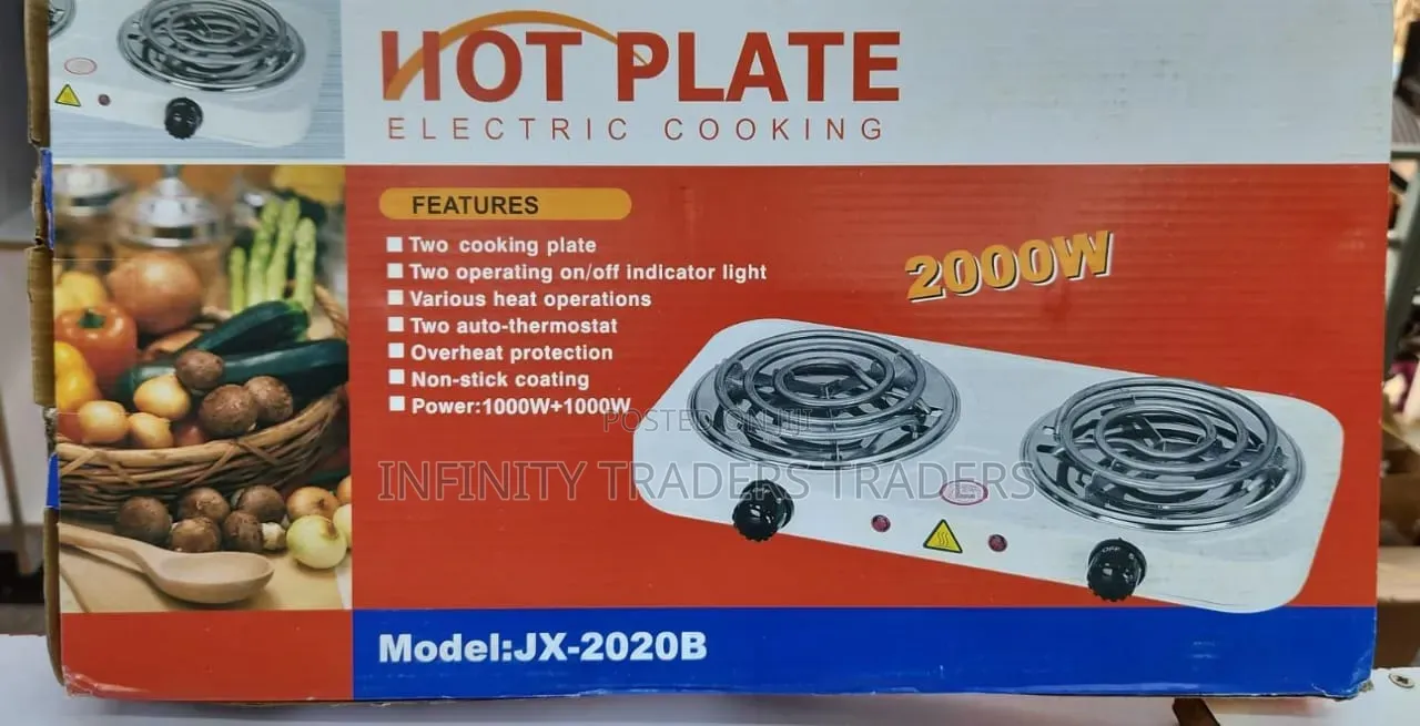 Double Coil Electric Hotplate