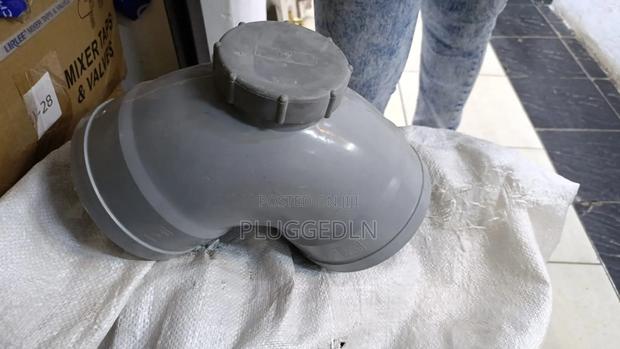 PVC Waste Inspection Bend Fitting 6 Inch.