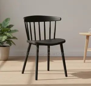 Home Chair: High Back Stackable Plastic Dining Chair