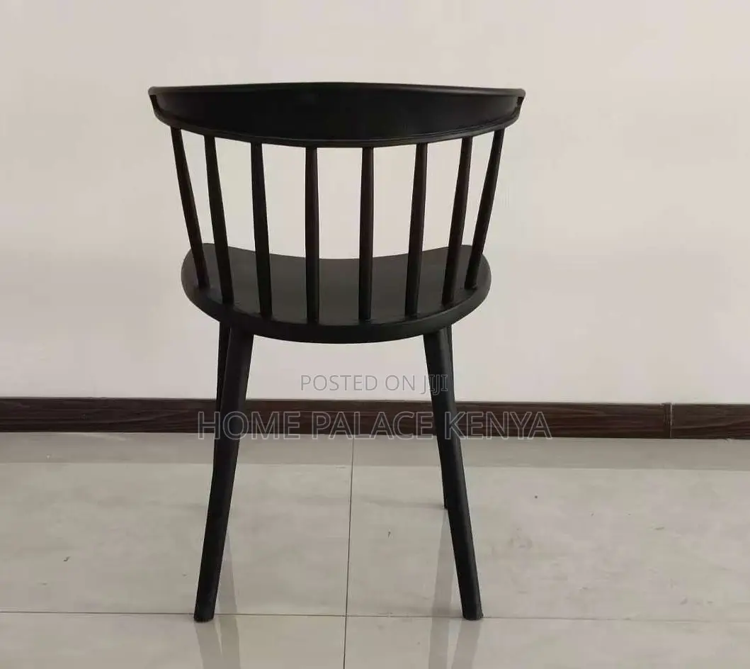 Home Chair: High Back Stackable Plastic Dining Chair