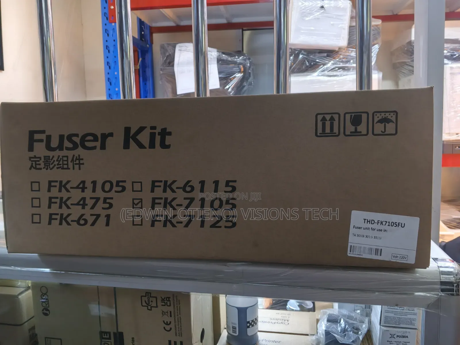 Fk7105 Fuser Unit for Kyocera Ta3010i/3511i