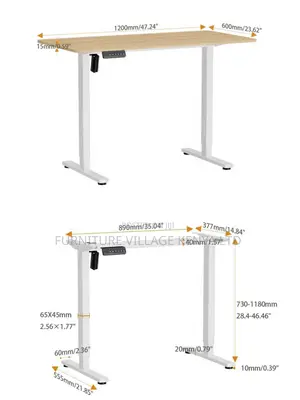 Height Adjustment Sitting Stand Electric Desk