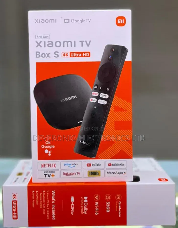 Xiaomi Tv Box S 3rd Generation