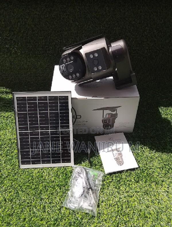 Wifi Ubox 4mp Dual Lens Solar PTZ Camera
