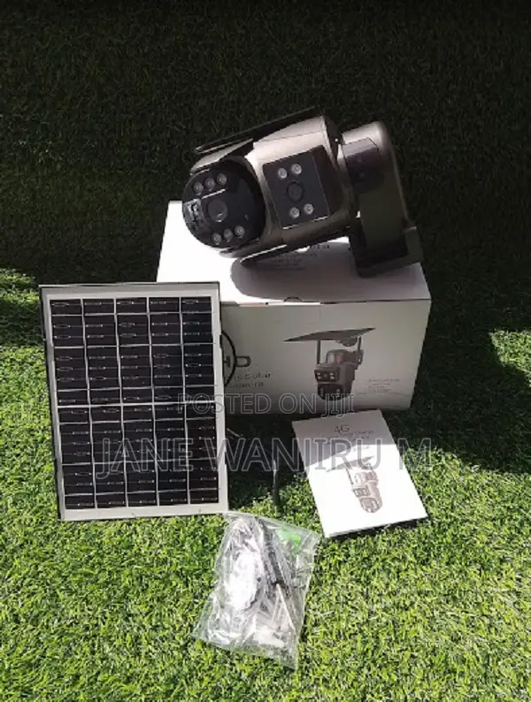 Wifi Ubox 4mp Dual Lens Solar PTZ Camera