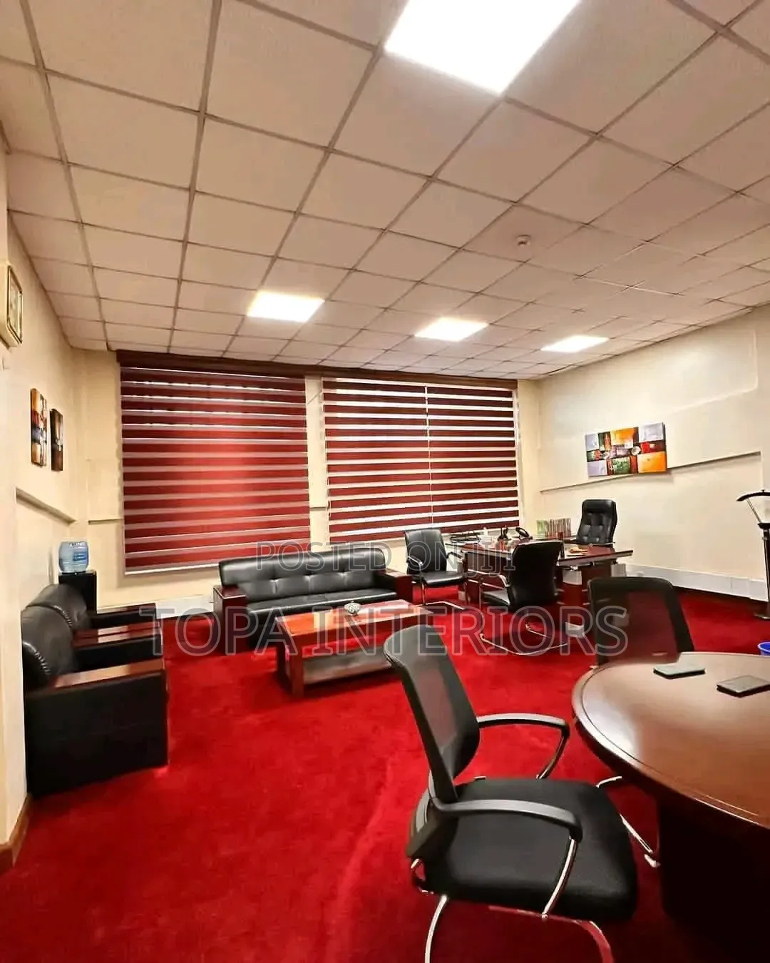 Executive Roller Window Blinds to Act as Office Curtains