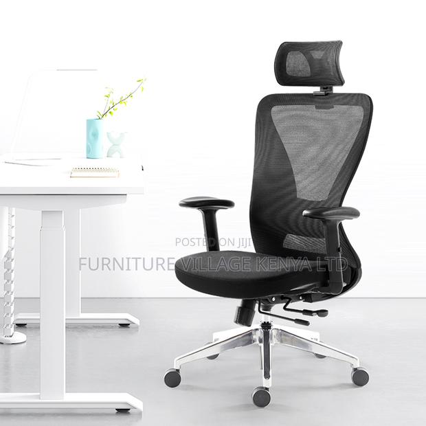 Executive Swivel Ergonomic Boss Task Chair - thumbnail 5