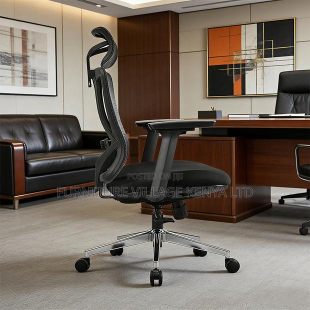 Executive Swivel Ergonomic Boss Task Chair - thumbnail 10