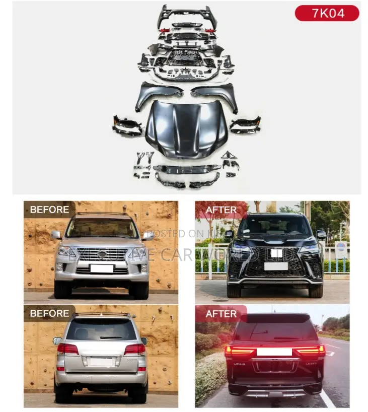 Lexus Lx570 to Lx600 Facelift Kit