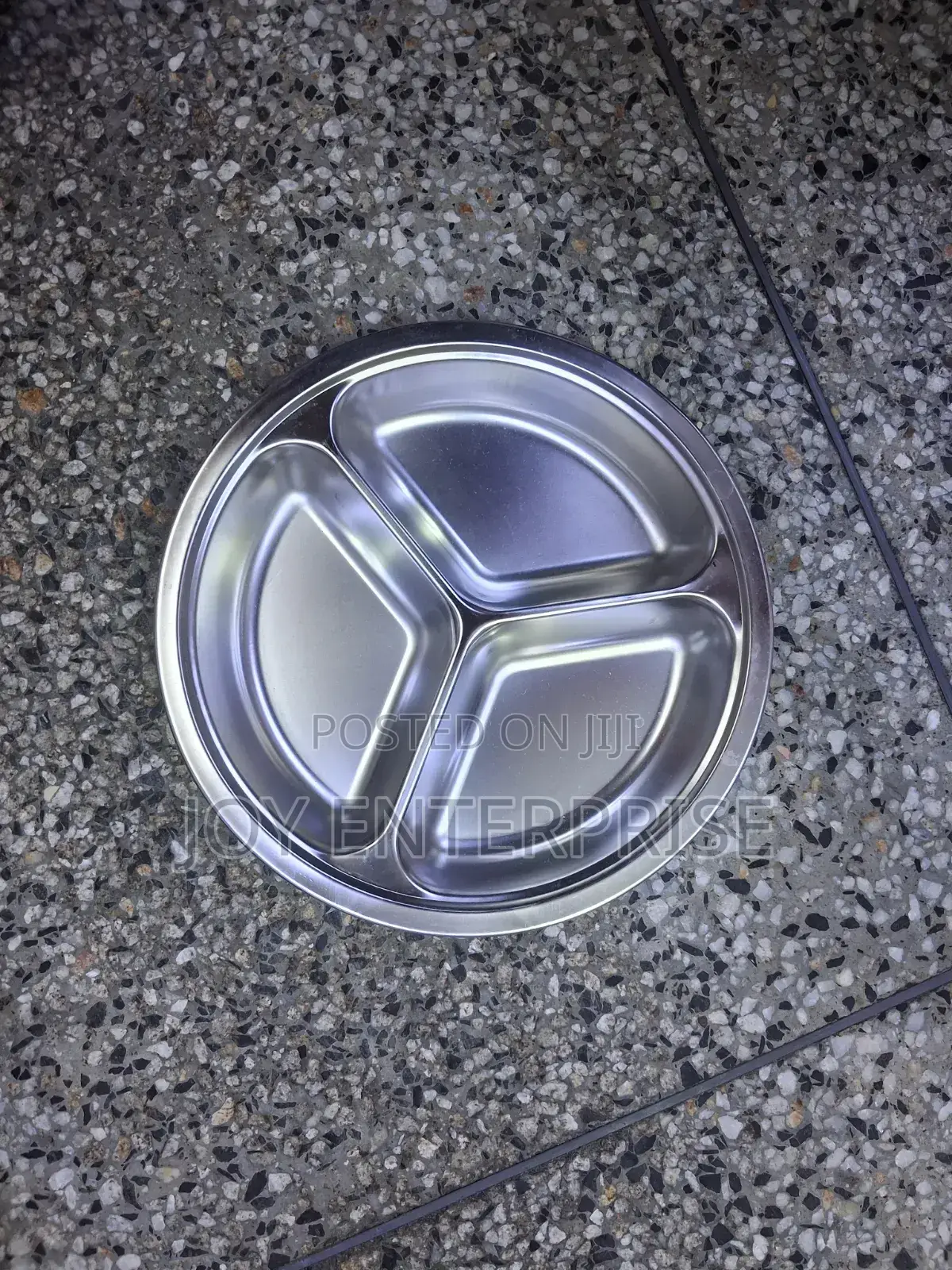 Round Partitioned Plate