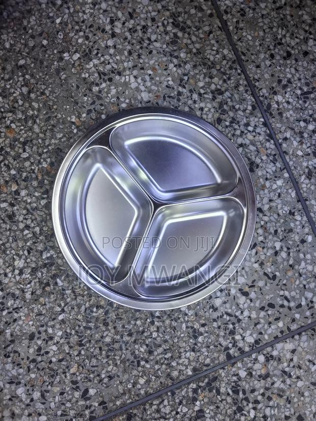 Round Partitioned Plate