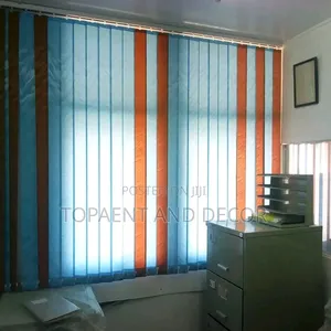 Vertical Office Curtains and Installation