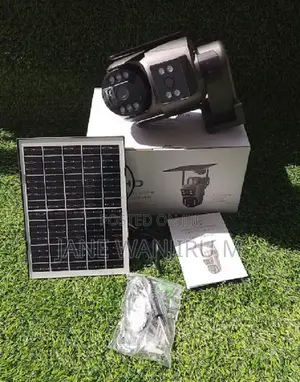 Ubox Wireless Solar CCTV Camera – Dual Lens 4mp