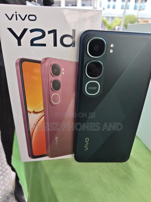 New Vivo Y21d 128 GB Black - thumbnail 2