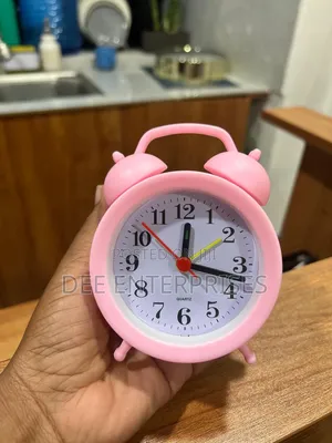 Cute Pink Alarm Clock