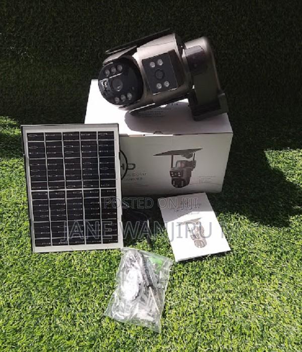 Ubox Wifi Solar Security Camera With PTZ Rotation