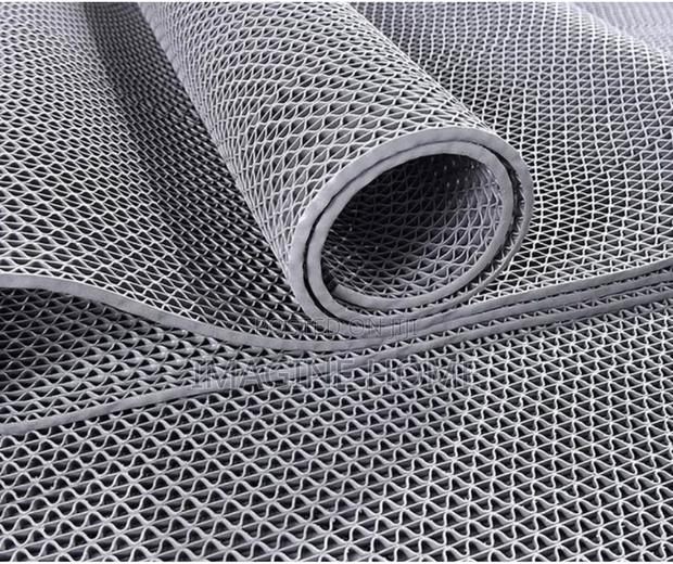 Grey Perforated Carpet Perfect for Floor
