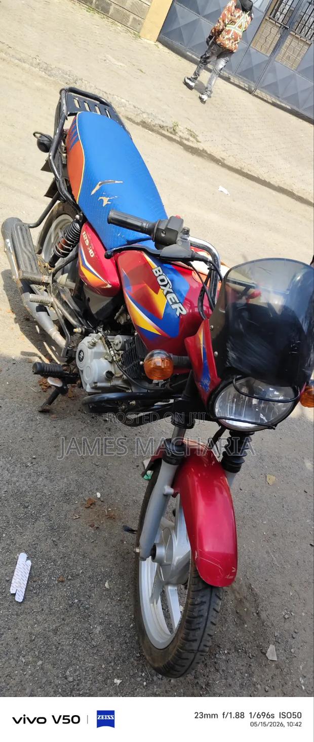 Bajaj Boxer 125 2025 Red - thumbnail 5