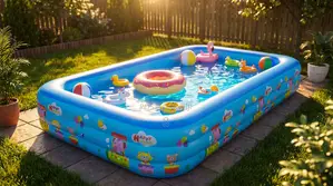 Strong PVC Inflatable Pool for Summer Outdoor Fun