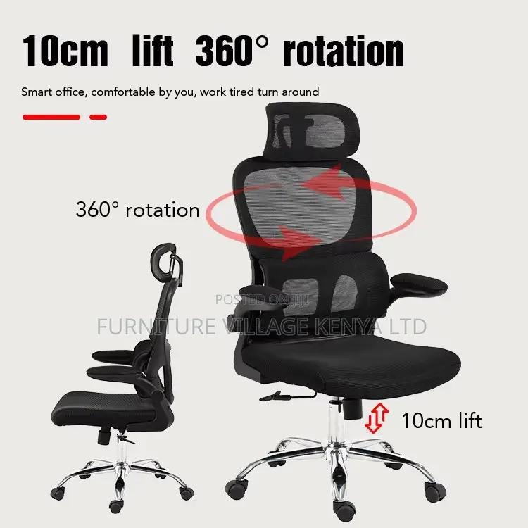 Ergonomic Lumbar Support Orthopedic Desk Chair