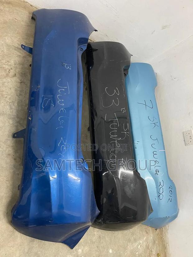 Vitz Jwela Rear Bumper 2014