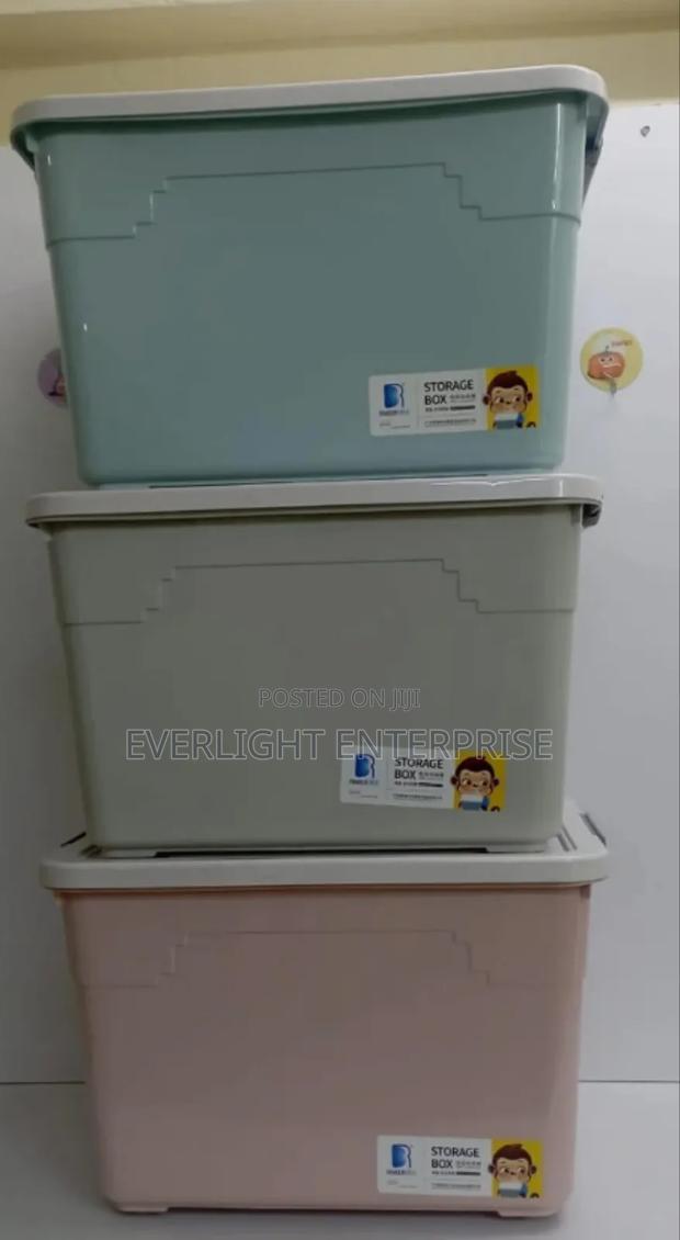 *Stackable Storage Box With Wheels