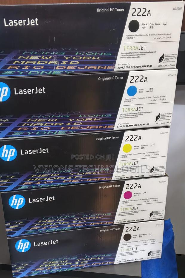 Hp222a Boxed Color Toners for Hp Laserjet Pro 3201-3204/3288