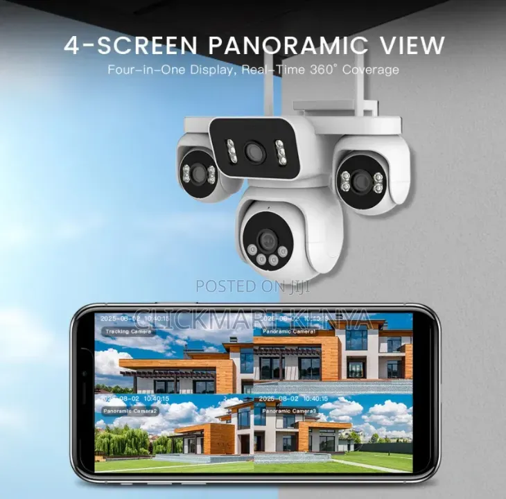 4lens CCTV Camera Wifi CCTV Two Way Communication, Night Vision
