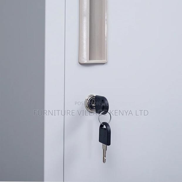 12-Door's White Metallic Study Area Locker Cabinet - thumbnail 2