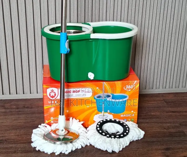 Metallic Spin Mop
