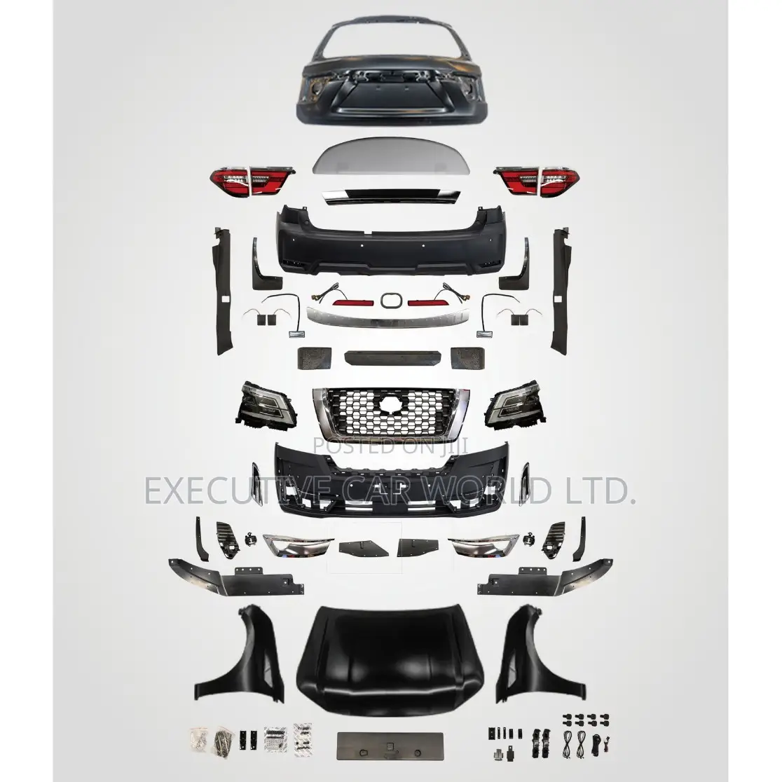 Nissan Patrol Y62 Facelift Kit
