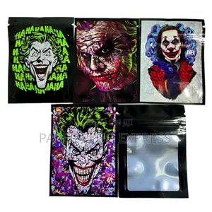 Joker Mylar Ziplock Bags 1g Small - Mixed Designs