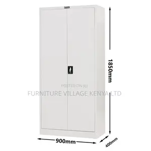 Heavy-Duty Steel Filling Cabinet With Shelves