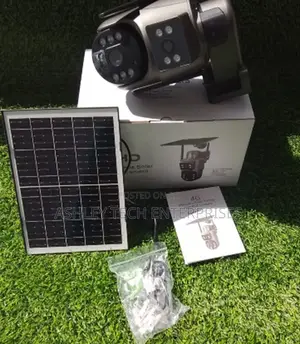 Wireless 6mp Solar Security Camera – Ubox Smart CCTV