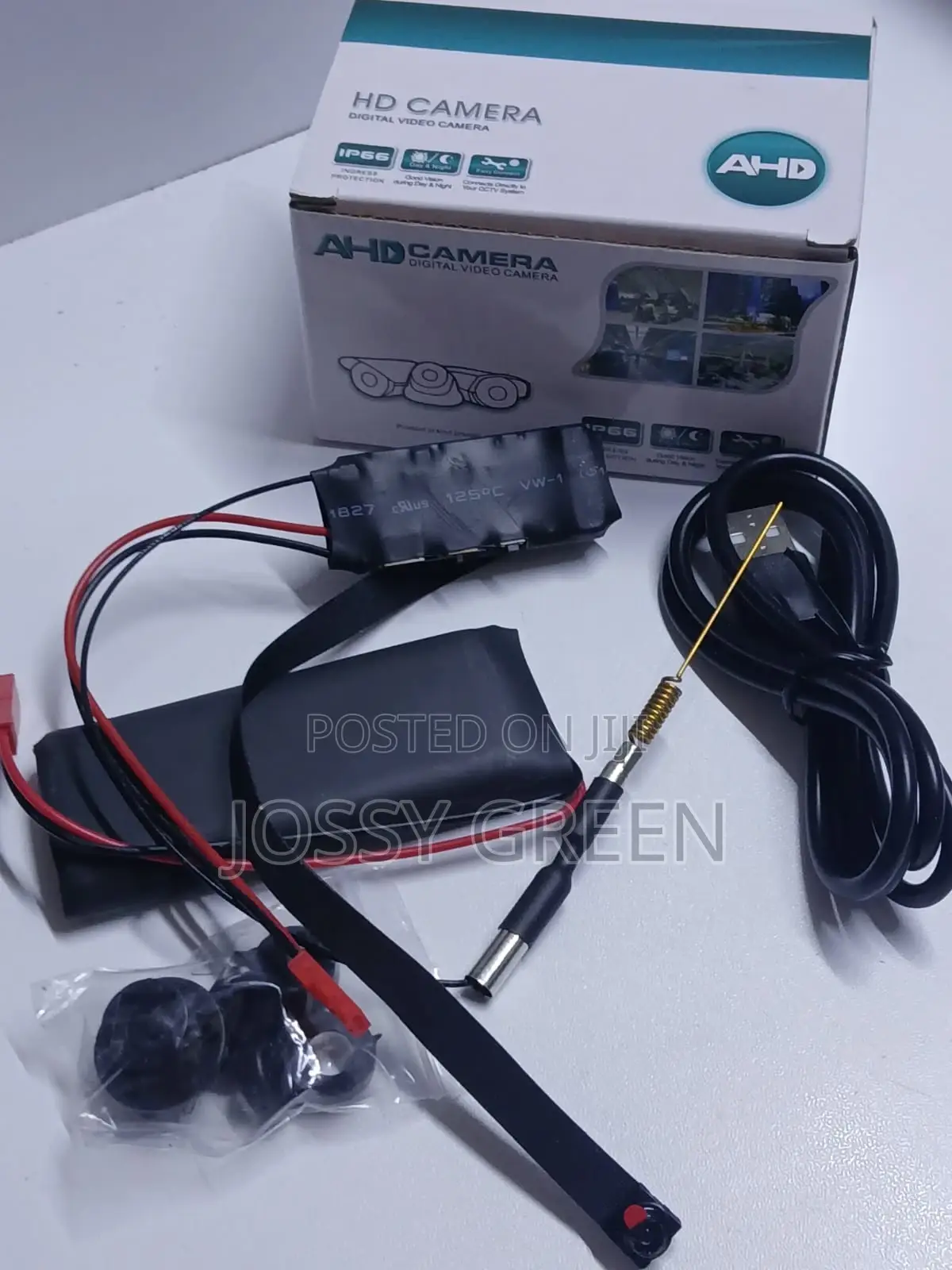 Hidden Wifi Spy Camera Pinhole 1080p Twoway Audio