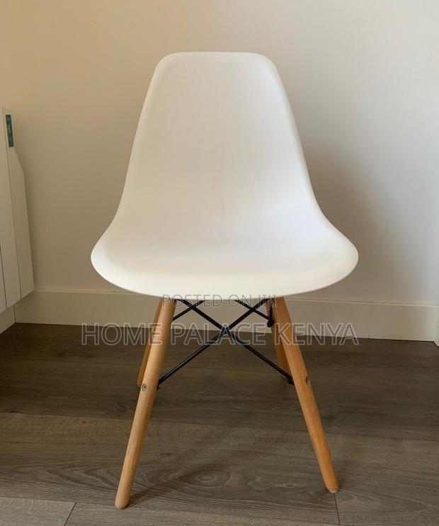 Dining Chair: Plastic Eames Style Dining Chair - thumbnail 5