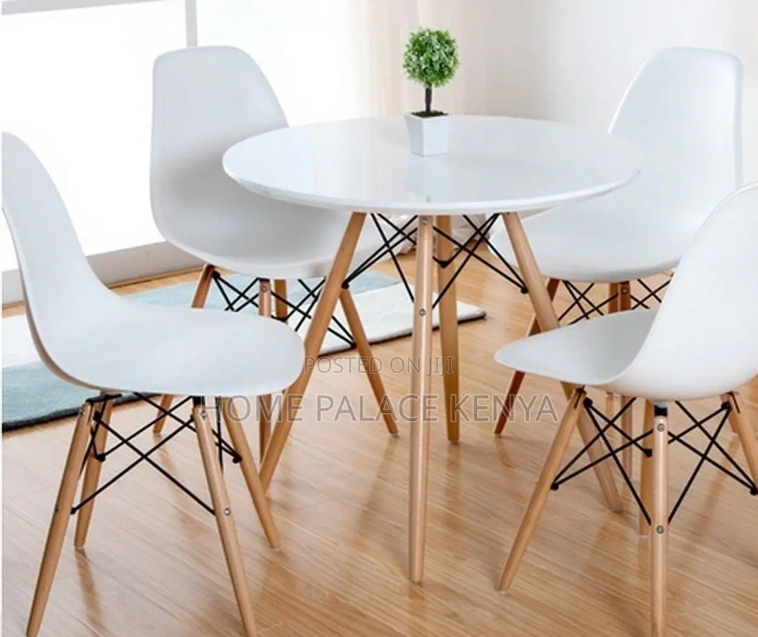Dining Chair: Plastic Eames Style Dining Chair