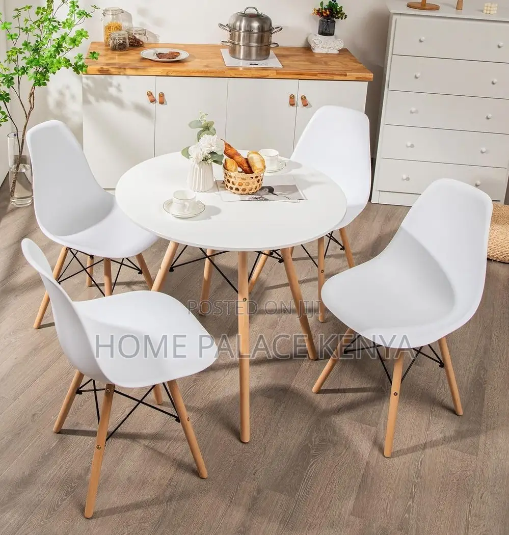 Dining Chair: Plastic Eames Style Dining Chair