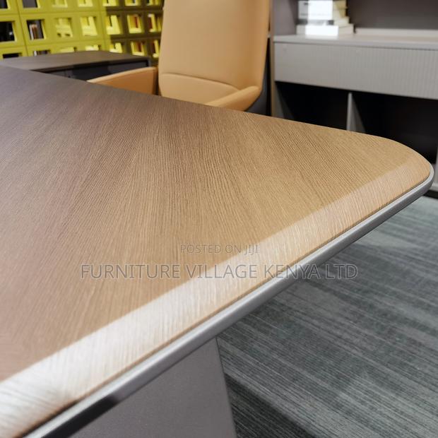 1800mm L-Shape Presidential Executive Table - thumbnail 2