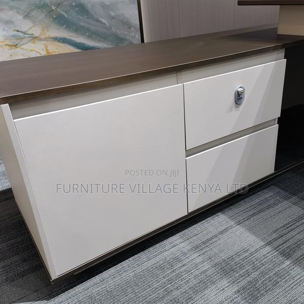 1800mm L-Shape Presidential Executive Table - thumbnail 3